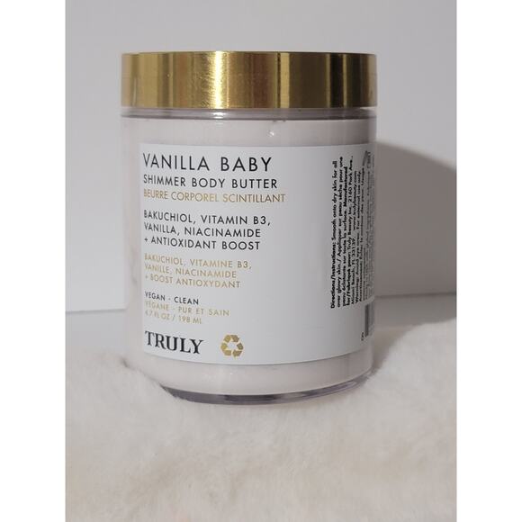 Truly vanilla baby whipped shimmer body butter - Picture 1 of 2